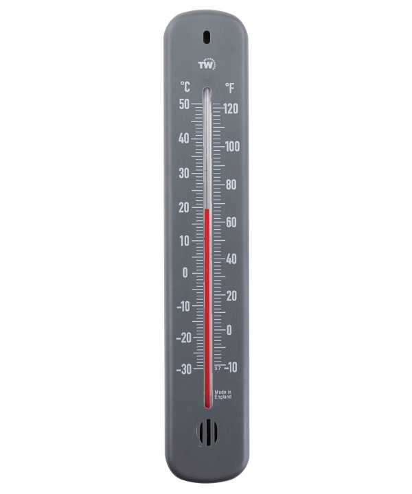 145mm Plastic Wall Thermometer - Thermometer World