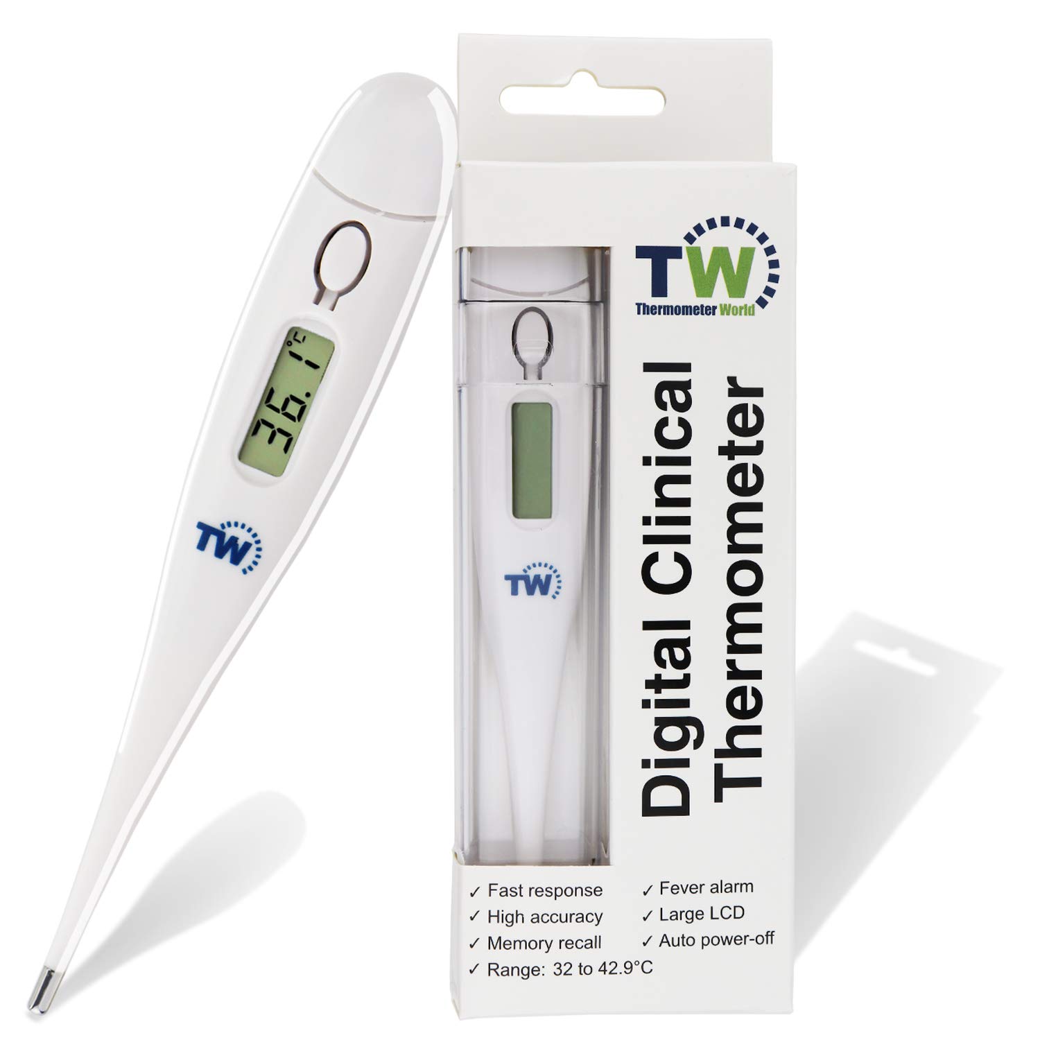 Digital Body Temperature Thermometer For Adults & Children - TW