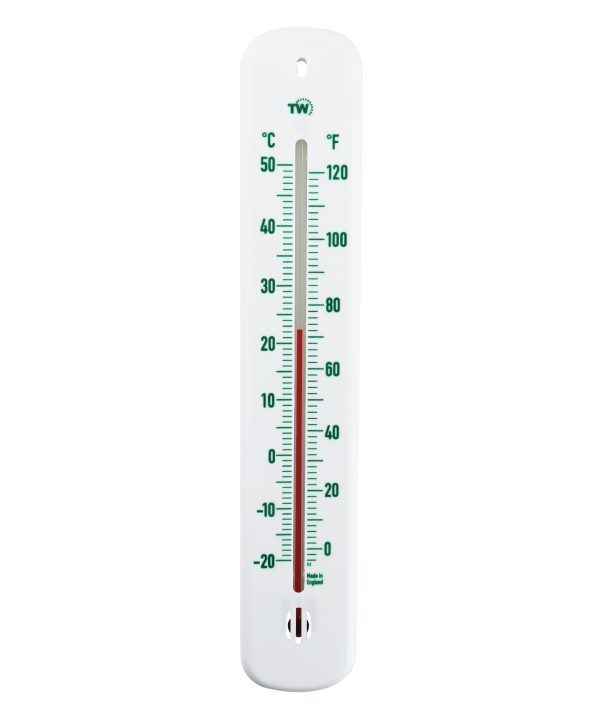 Outdoor Garden Thermometer - Green