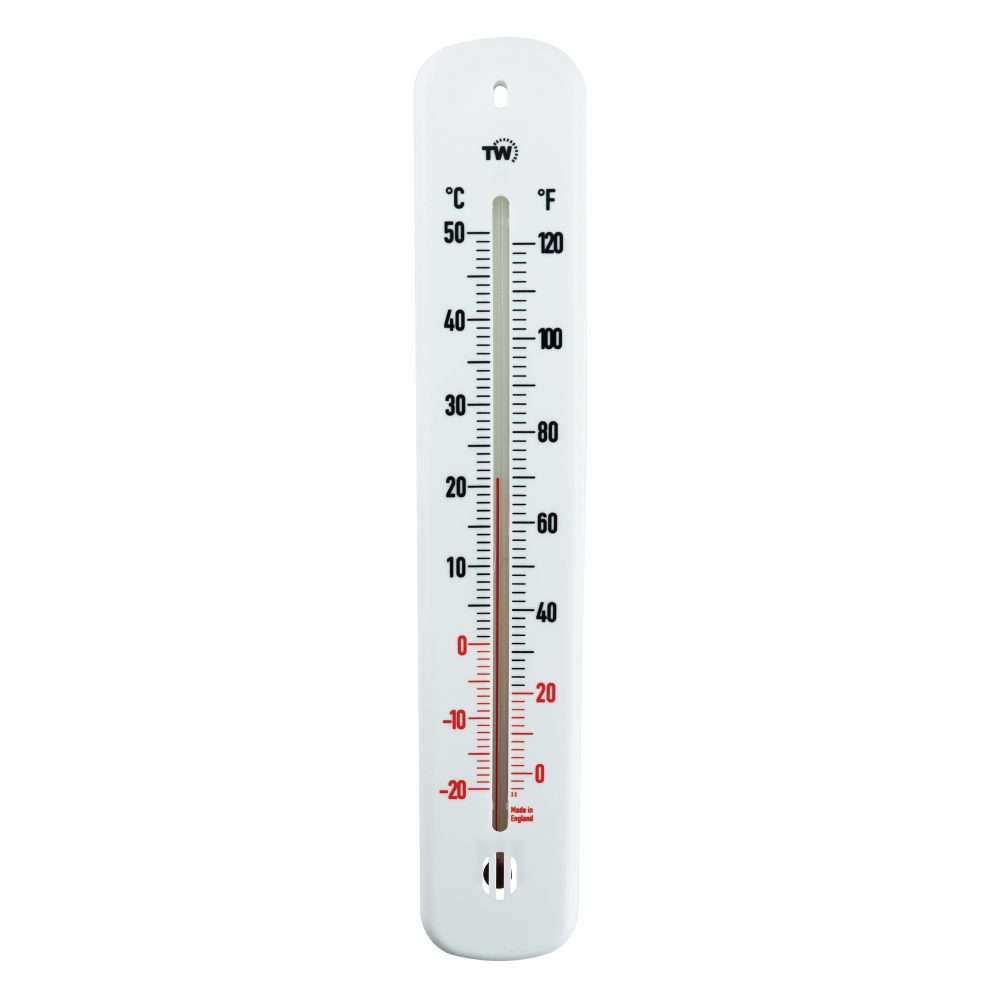 Outdoor Thermometer - Black and Red Scale