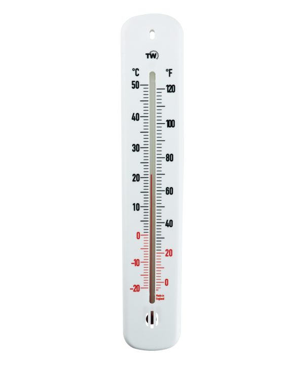 Outdoor Thermometer - Black and Red Scale