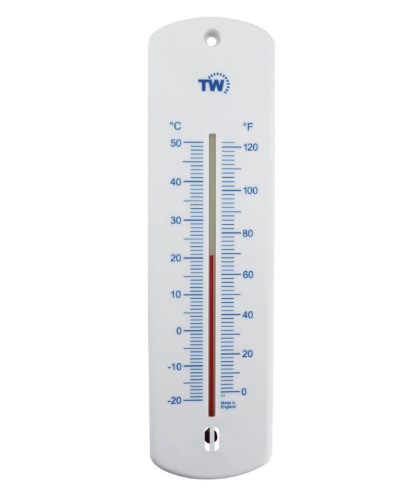 Outdoor Garden Thermometer - Blue