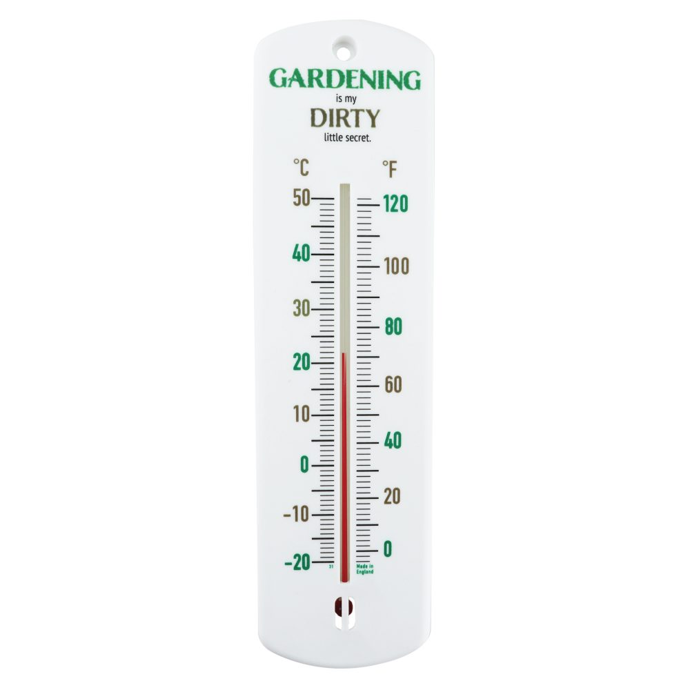 Outdoor Garden Thermometer Gift - Little Secret