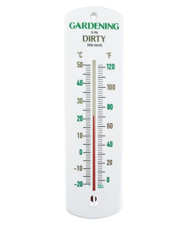 Outdoor Garden Thermometer Gift - Little Secret
