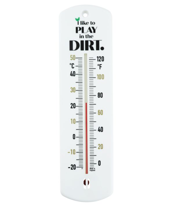 Outdoor Garden Thermometer Gift - Play In Dirt