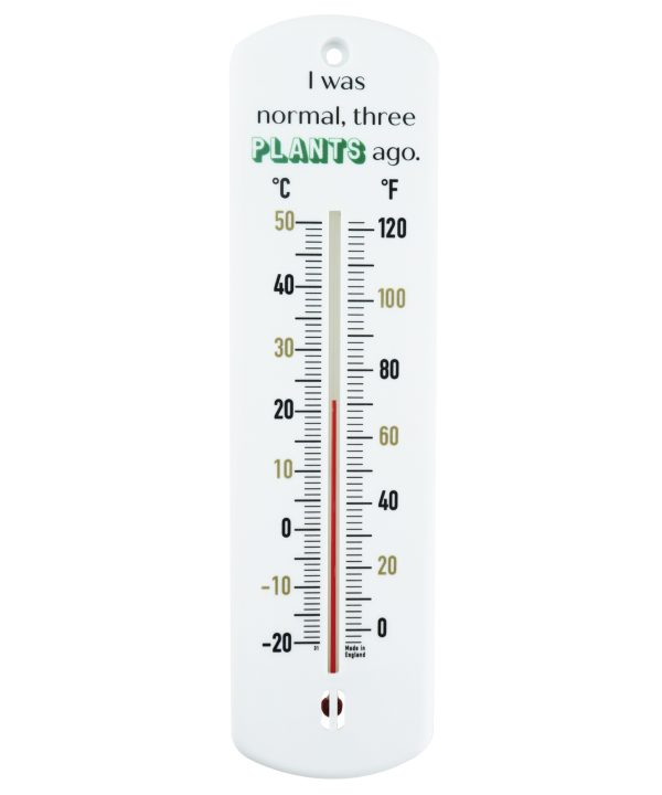 Outdoor Garden Thermometer Gift - Three Plants Ago