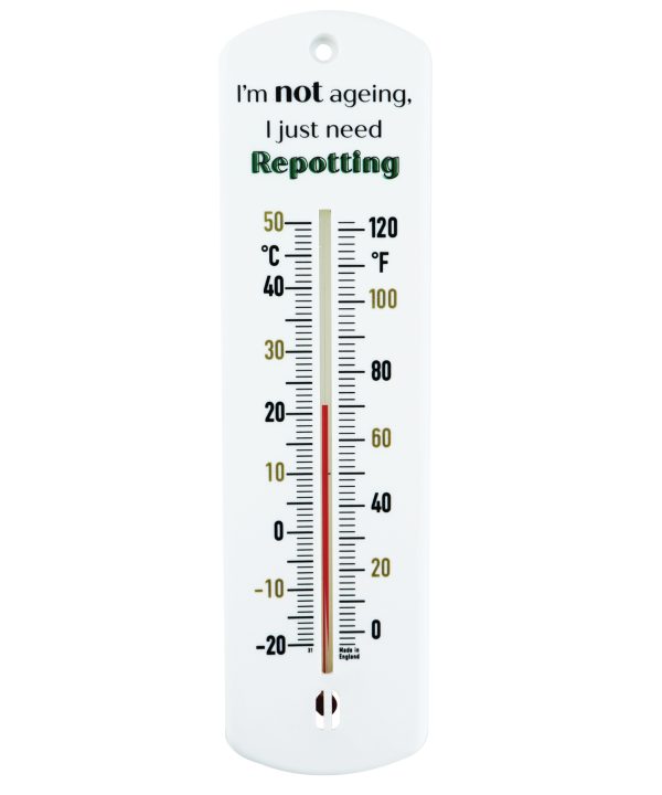 Outdoor Garden Thermometer Gift - Repotting