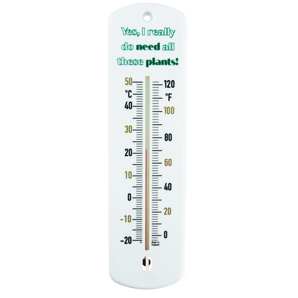 Outdoor Garden Thermometer Gift - All These Plants