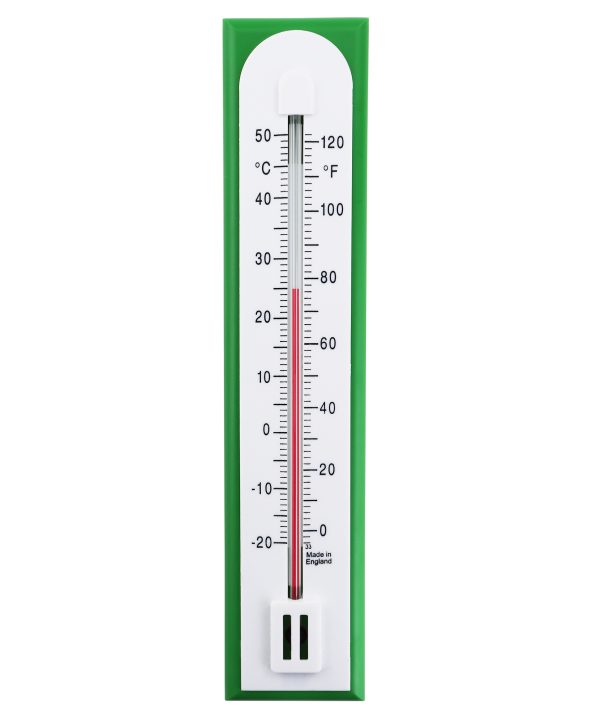 Large 240mm Outdoor Thermometer For Garden - Can Be Used As A Greenhouse  Thermometer Or Home Office Room Indoor Wall Outside (multi-colour)