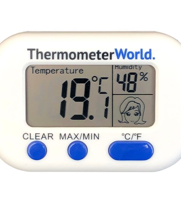 Digital Max Min Greenhouse Thermometer - Monitor Maximum and