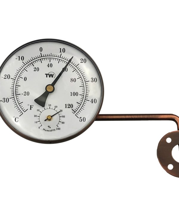 Brass Outdoor Thermometer