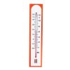 Two Piece Room Temperature Thermometer - Orange