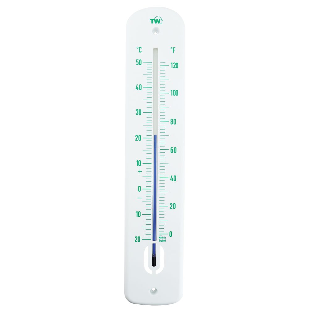 Outdoor Garden Thermometer - Green