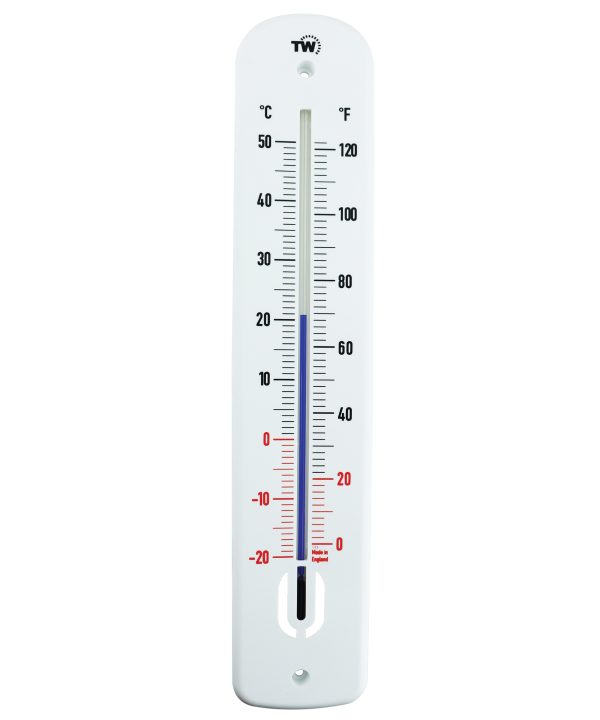 Outdoor Thermometer - Black and Red Scale