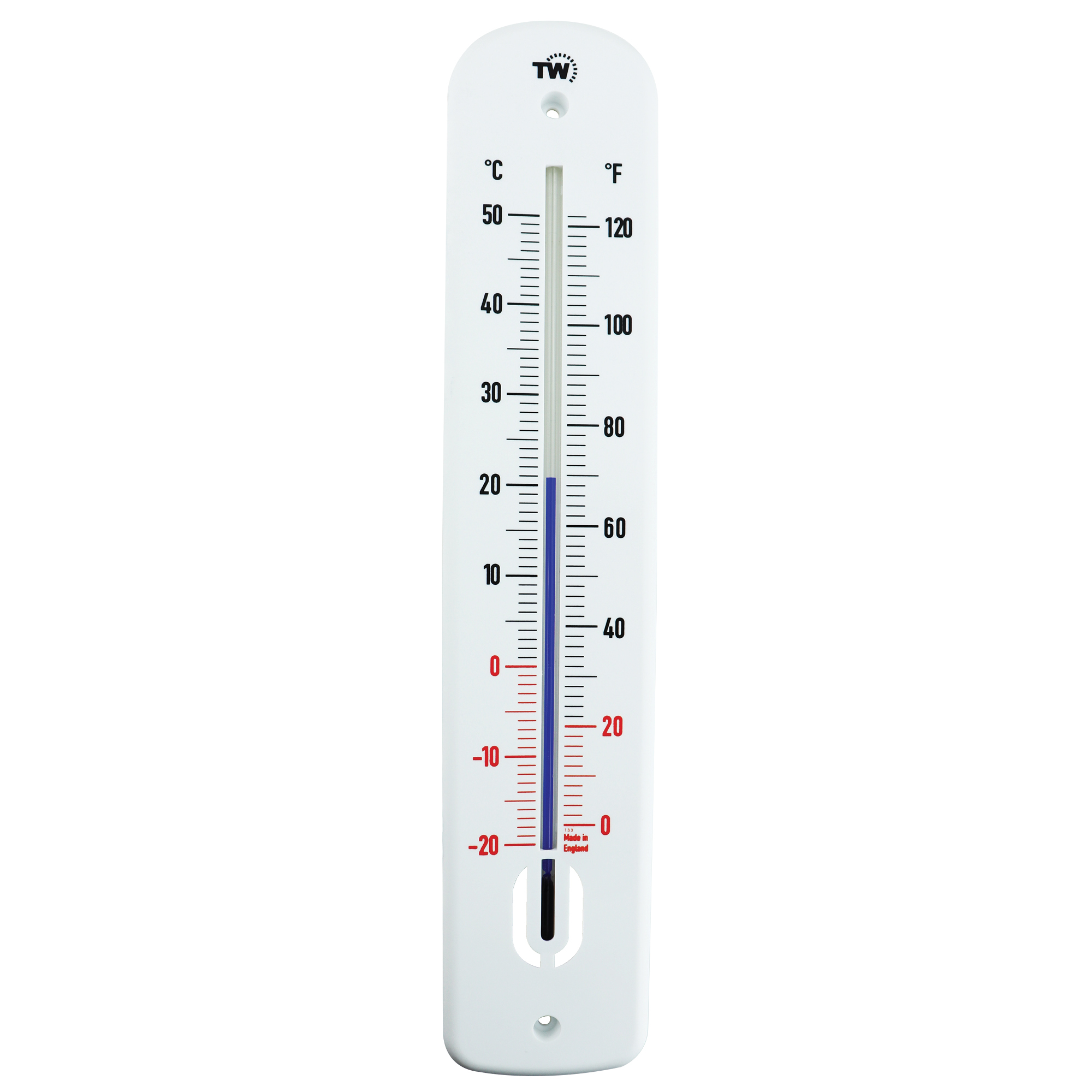 2 WALL THERMOMETER Indoor Outdoor Home Room Office Garden Greenhouse  Temperature