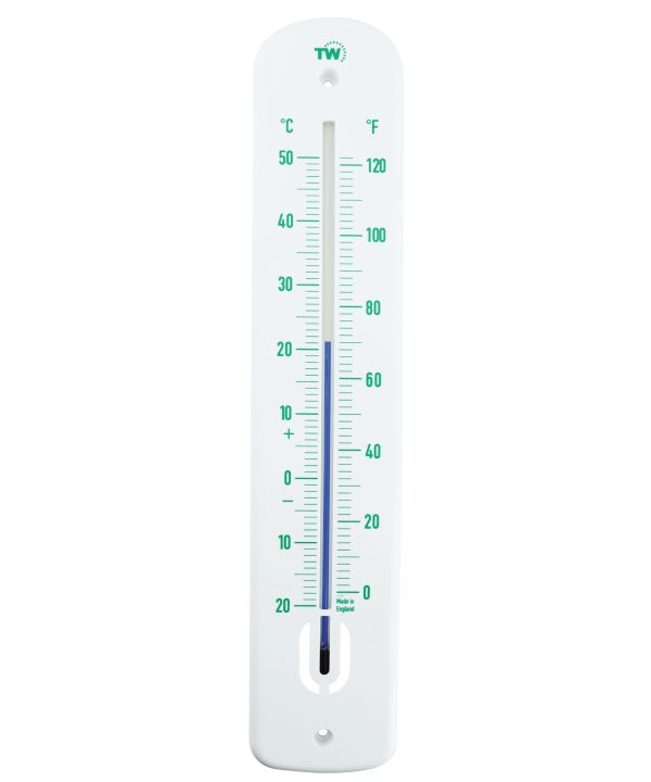 Outdoor Garden Thermometer - Green